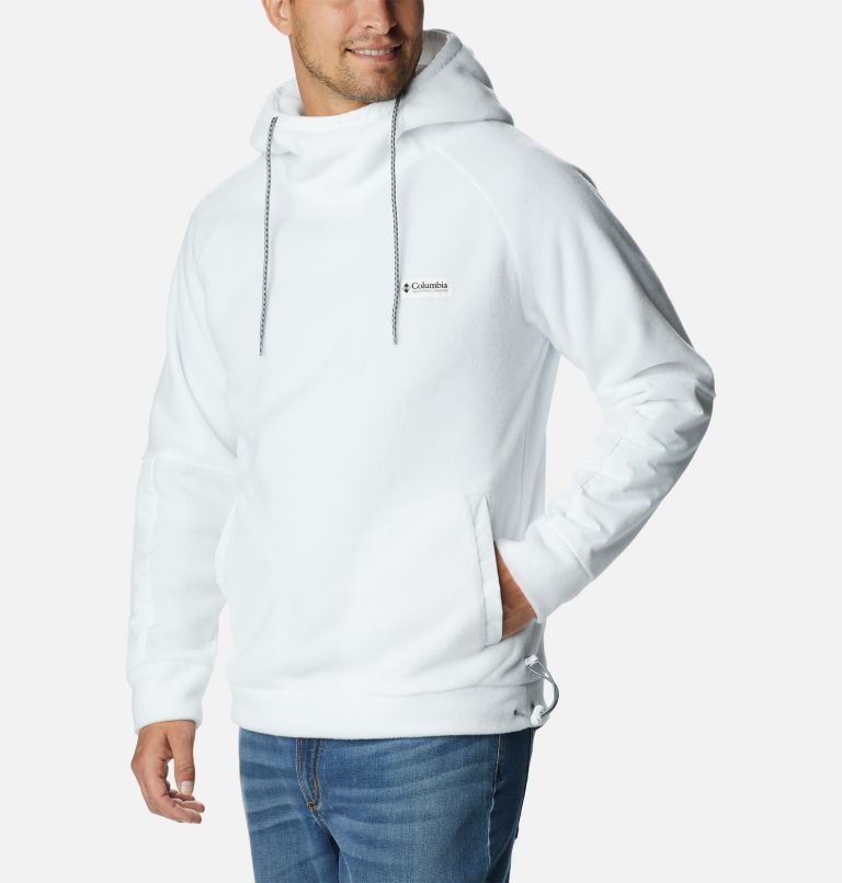 Men's Hunterdon Fleece Hoodie, Color: White, image 5
