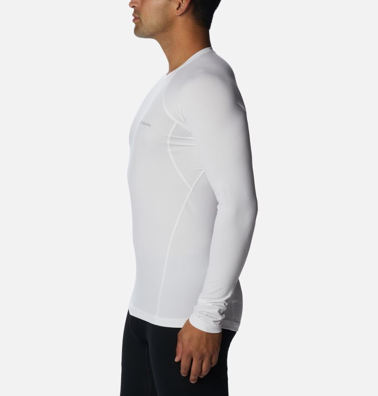 Thumbnail: Men's Midweight Baselayer Crew, Color: White, image 3