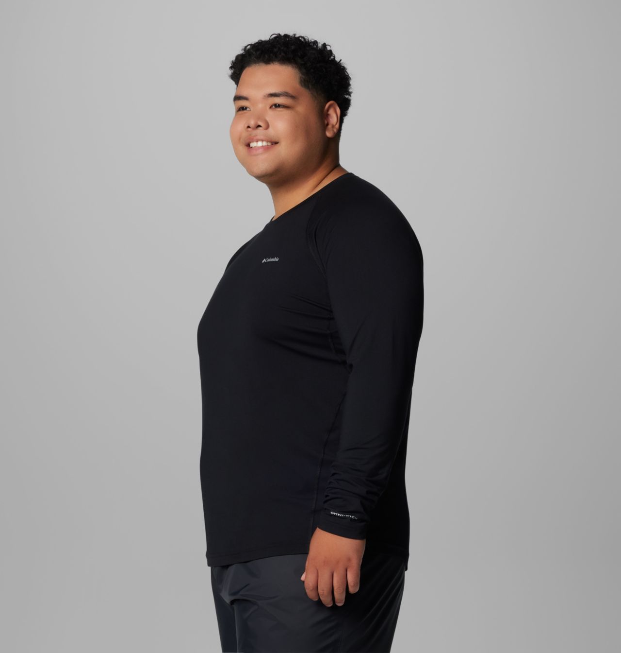 Men's Midweight Baselayer Crew Shirt - Big 4