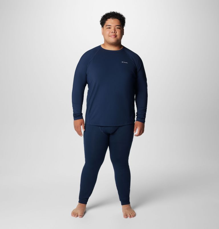 Men's Midweight Baselayer Crew Shirt - Big, Color: Collegiate Navy, image 3