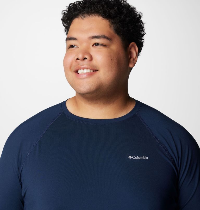 Men's Midweight Baselayer Crew Shirt - Big, Color: Collegiate Navy, image 5