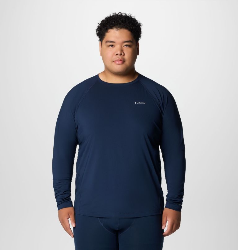 Men's Midweight Baselayer Crew Shirt - Big, Color: Collegiate Navy, image 1
