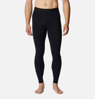 haxmnou men's thermal underwear pants, heated warm thin long johns leggings,  winter base layer bottoms white l 