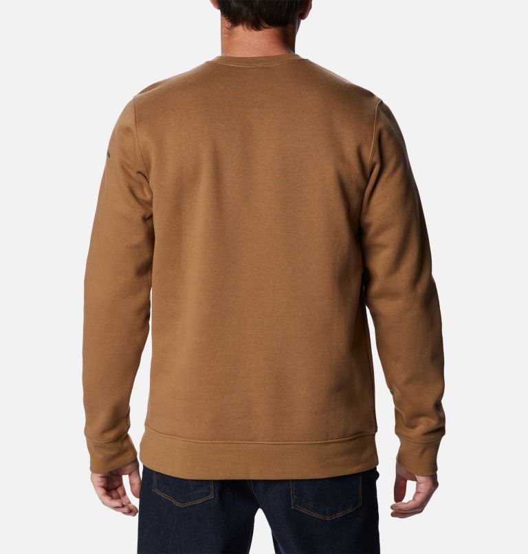 Men's Columbia Trek Graphic Crew, Color: Delta, Treestriped Flag, image 2