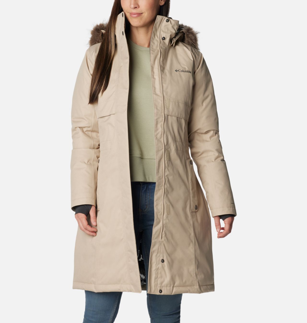 Women's Apres Arson™ Winter Long Down Jacket 11