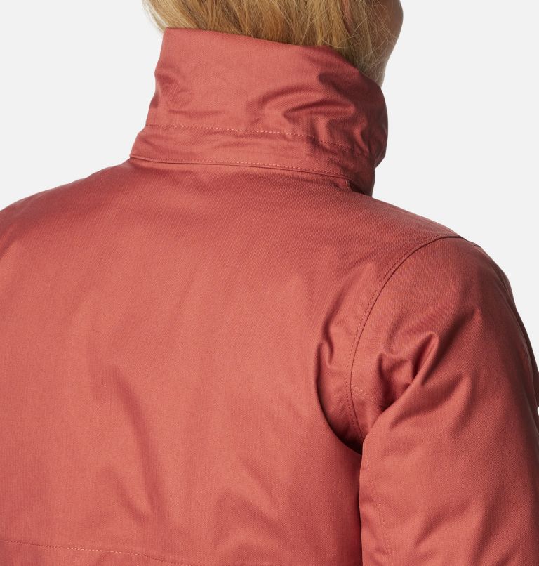 Columbia apres arson hot sale long down jacket