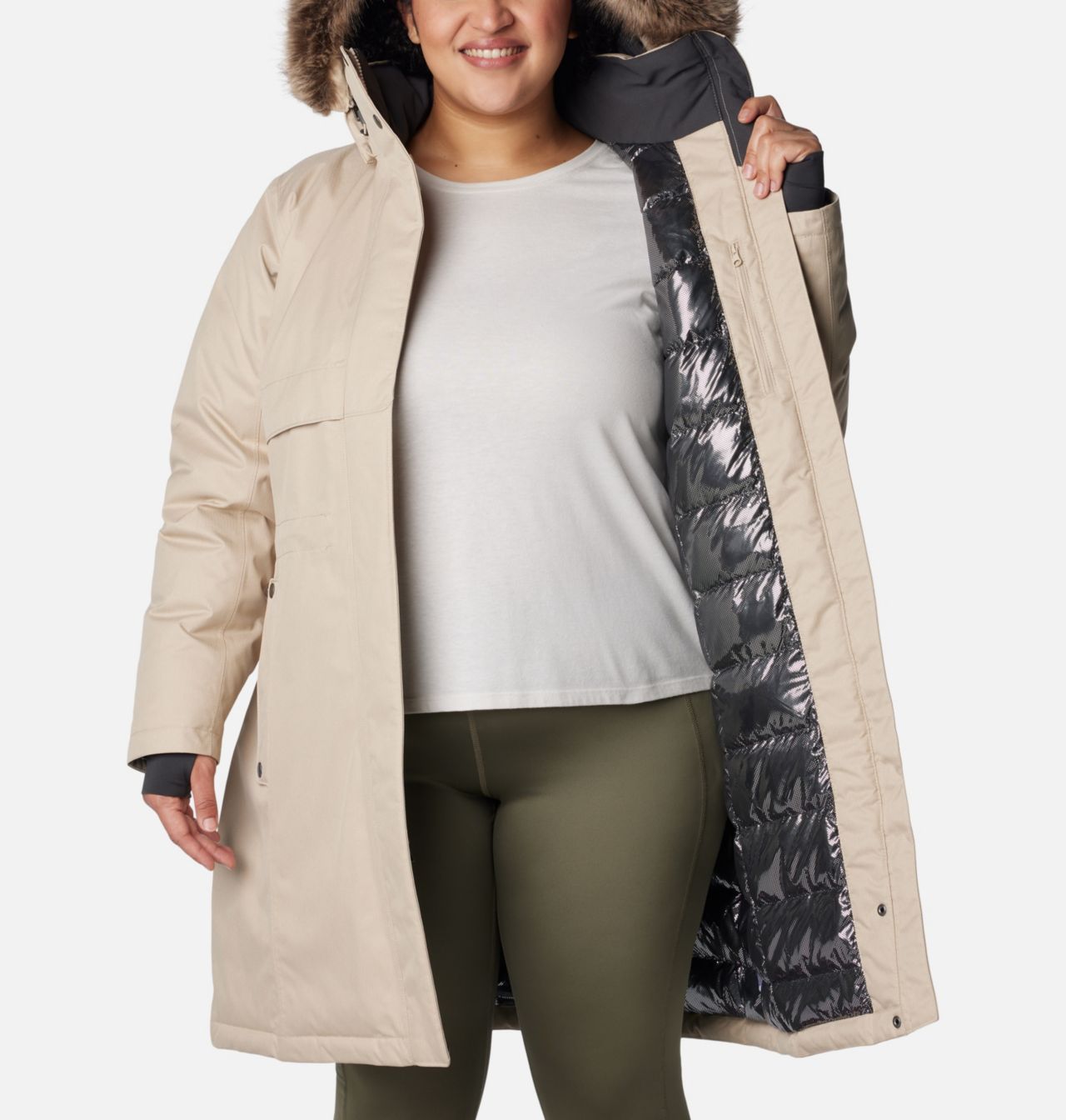 Women's Apres Arson™ Winter Long Down Jacket - Plus Size 5
