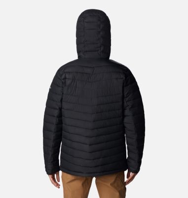 Men's Slope Edge Hooded Insulated Jacket, Color: Black