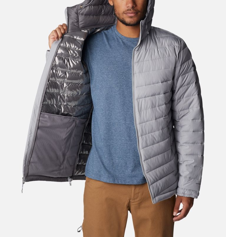Slope Edge Hooded Jacket | 039 | S, Color: Columbia Grey, image 5