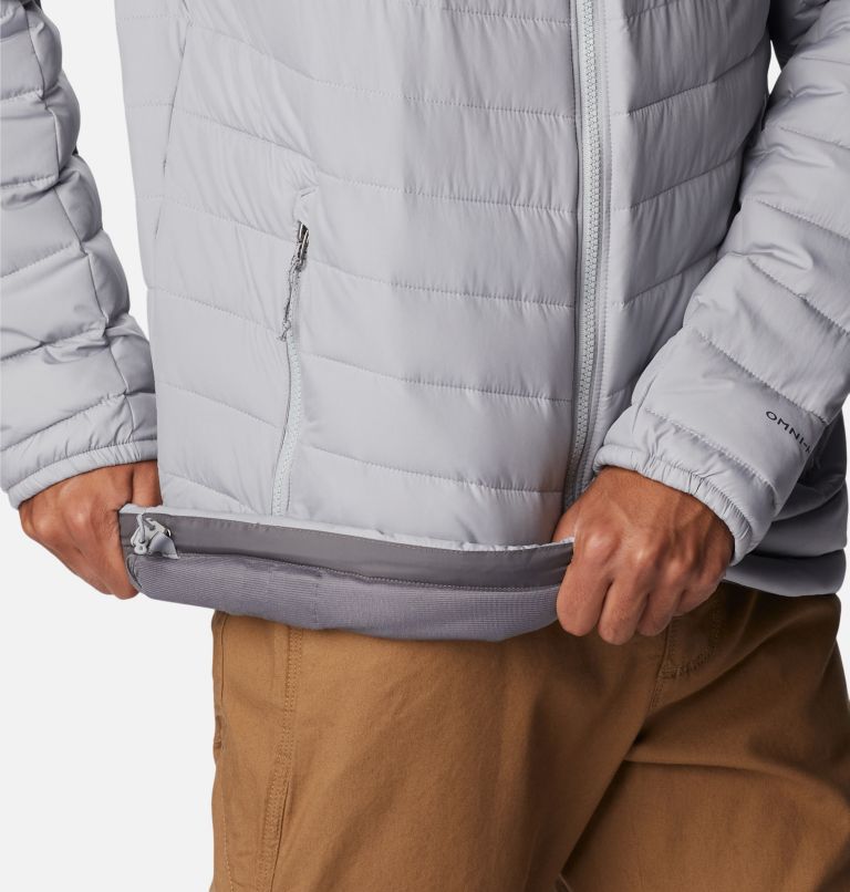 Thumbnail: Slope Edge Hooded Jacket | 039 | M, Color: Columbia Grey, image 7