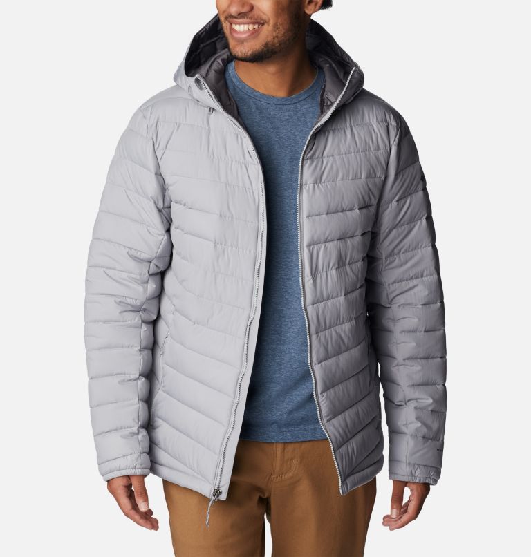 Slope Edge Hooded Jacket | 039 | S, Color: Columbia Grey, image 8