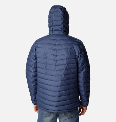 Men's Slope Edge Hooded Insulated Jacket, Color: Dark Mountain