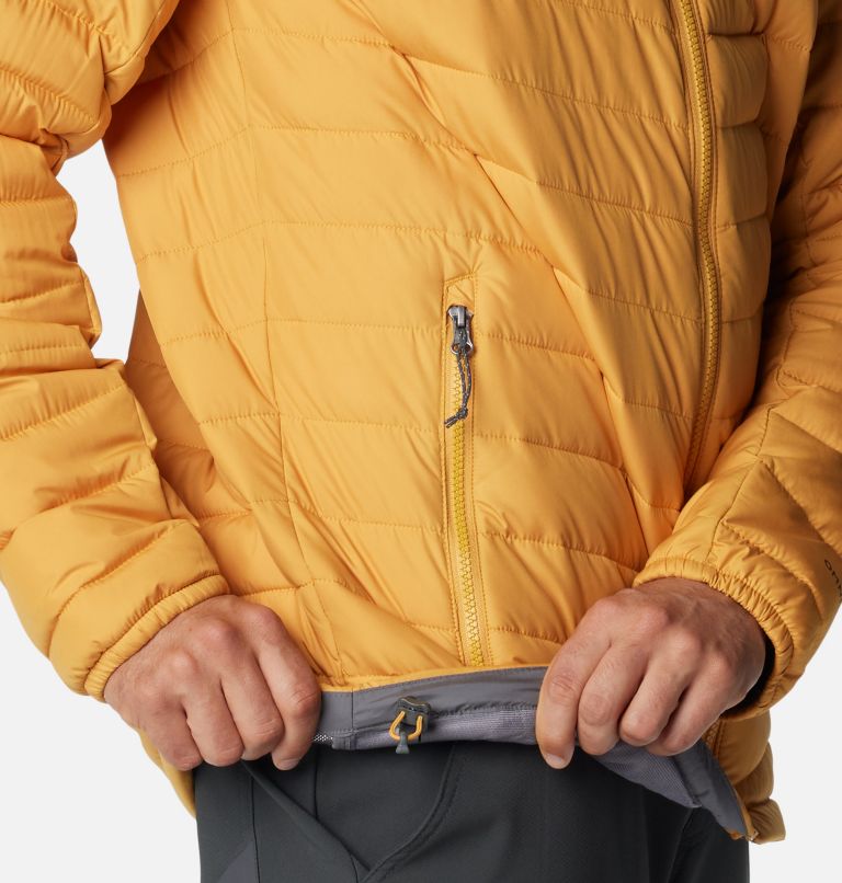 Men's Slope Edge Hooded Insulated Jacket, Color: Raw Honey, image 7
