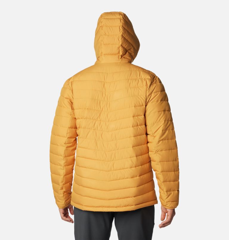 Men's Slope Edge Hooded Insulated Jacket, Color: Raw Honey, image 2