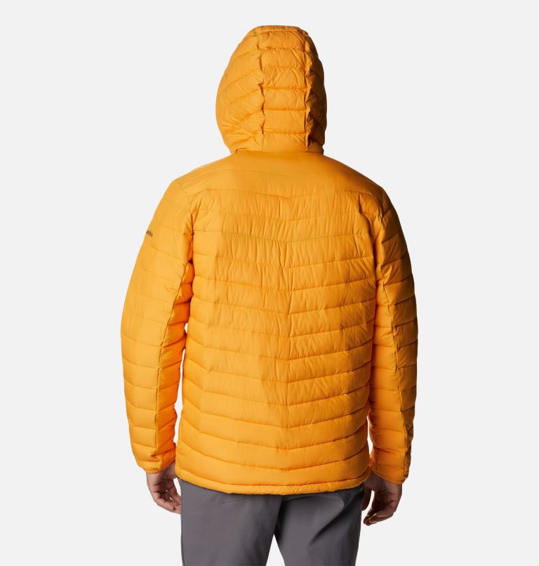 Thumbnail: Men's Slope Edge Hooded Insulated Jacket, Color: Mango, image 2