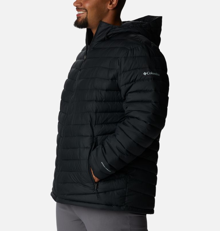 Thumbnail: Men's Slope Edge Hooded Insulated Jacket - Big, Color: Black, image 3