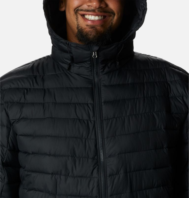 Thumbnail: Men's Slope Edge Hooded Insulated Jacket - Big, Color: Black, image 4