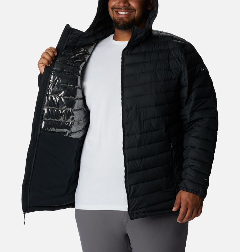 Thumbnail: Men's Slope Edge Hooded Insulated Jacket - Big, Color: Black, image 5