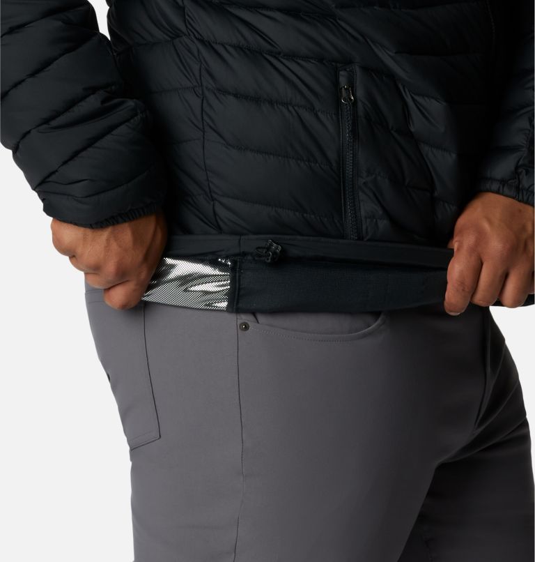 Thumbnail: Men's Slope Edge Hooded Insulated Jacket - Big, Color: Black, image 7