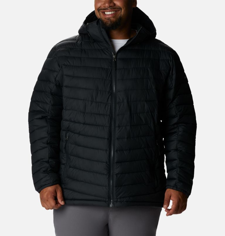 Men's Slope Edge Hooded Insulated Jacket - Big, Color: Black, image 1