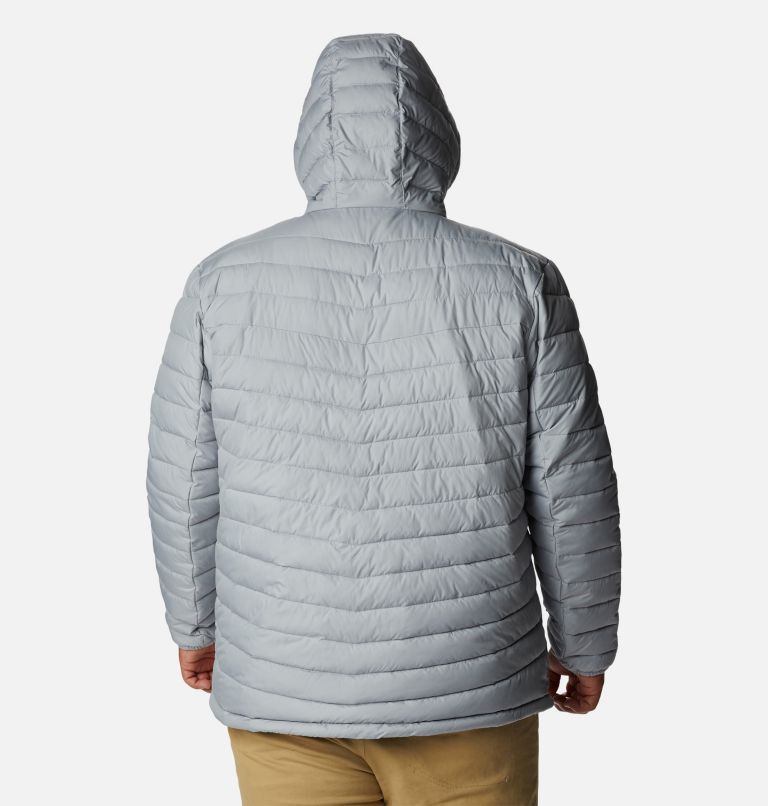 Men's Slope Edge Hooded Insulated Jacket - Big, Color: Columbia Grey, image 2