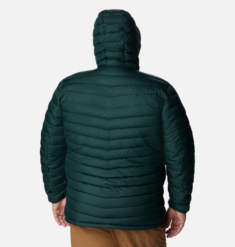 Thumbnail: Men's Slope Edge Hooded Insulated Jacket - Big, Color: Spruce, image 2
