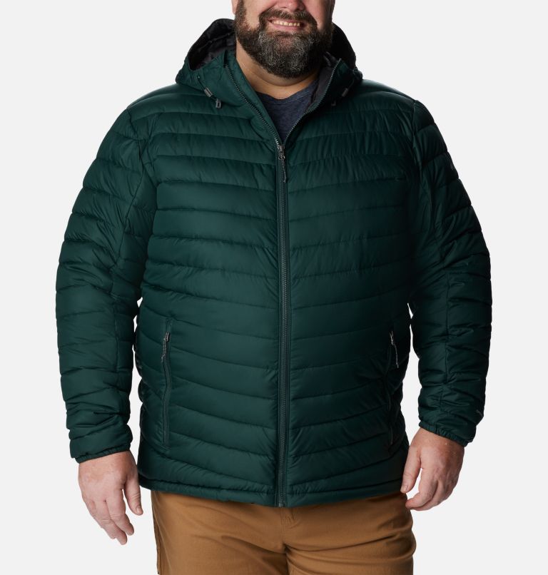 Men's Slope Edge Hooded Insulated Jacket - Big, Color: Spruce, image 1