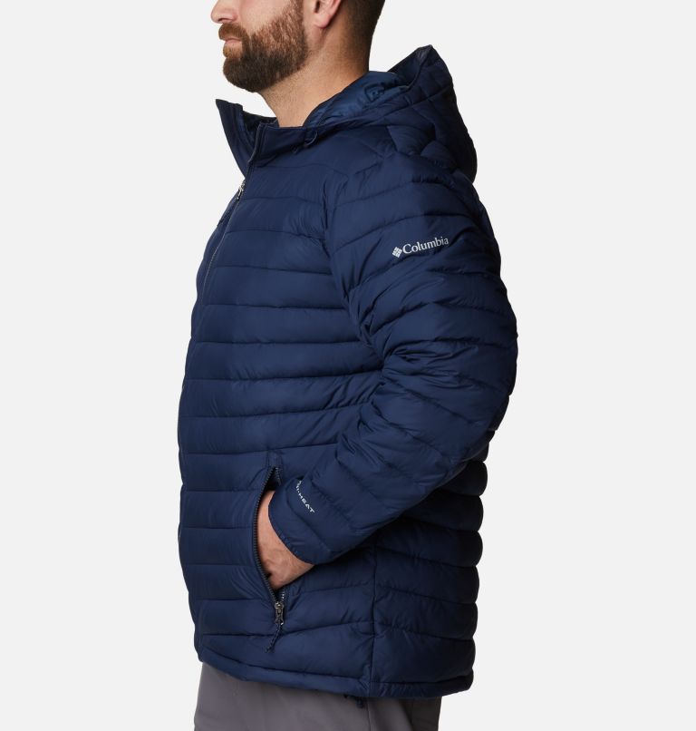 Men's Slope Edge Hooded Insulated Jacket - Big, Color: Collegiate Navy, image 3