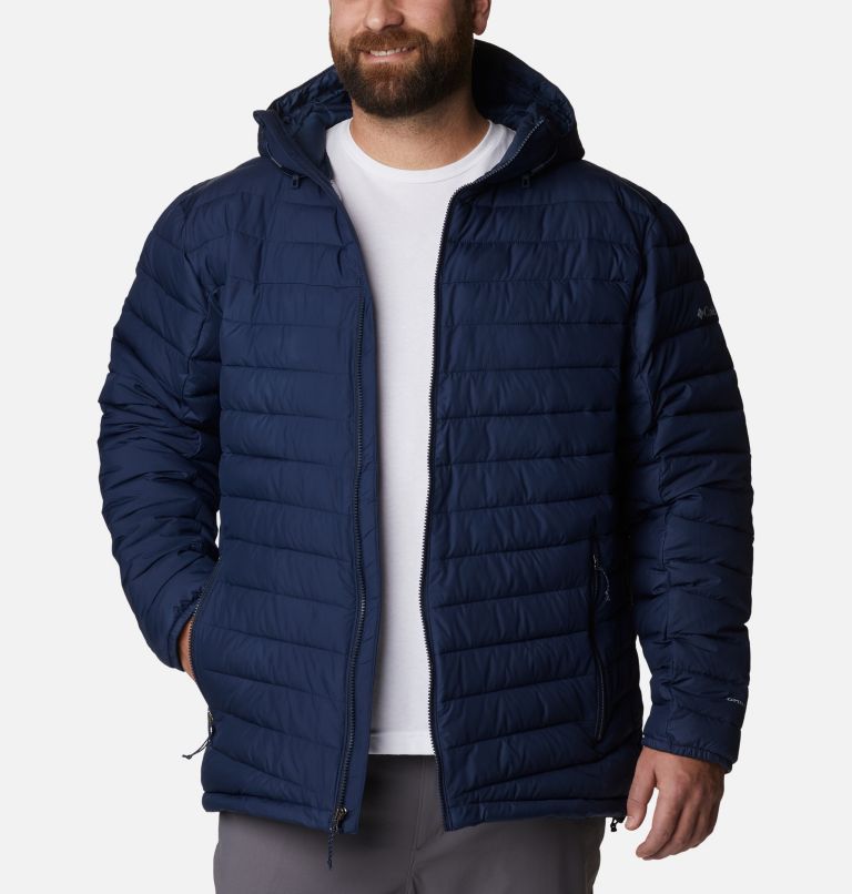 Men's Slope Edge Hooded Insulated Jacket - Big, Color: Collegiate Navy, image 8