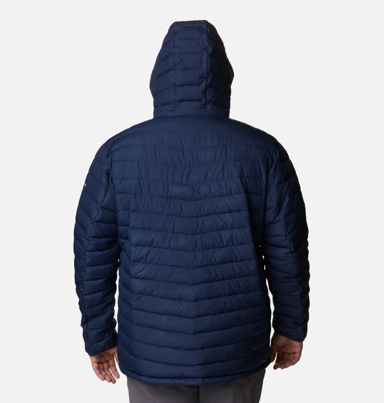Thumbnail: Men's Slope Edge Hooded Insulated Jacket - Big, Color: Collegiate Navy, image 2