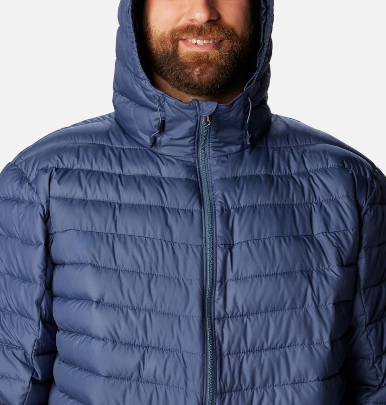 Thumbnail: Men's Slope Edge Hooded Insulated Jacket - Big, Color: Dark Mountain, image 4