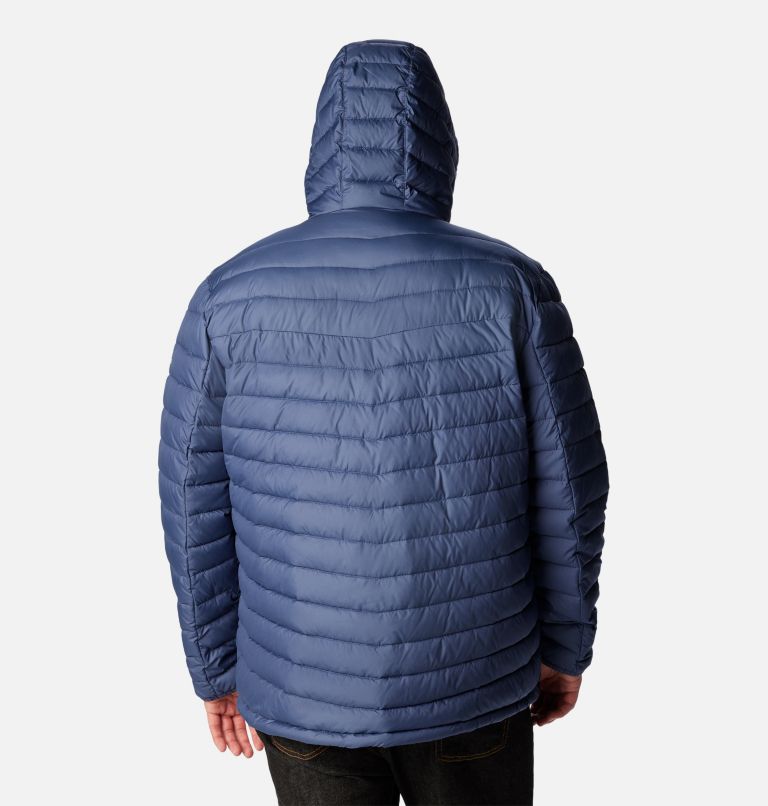 Thumbnail: Men's Slope Edge Hooded Insulated Jacket - Big, Color: Dark Mountain, image 2