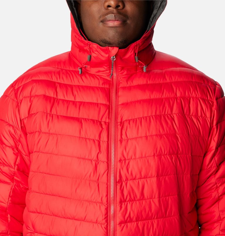 Men's Slope Edge Hooded Insulated Jacket - Big, Color: Mountain Red, image 4