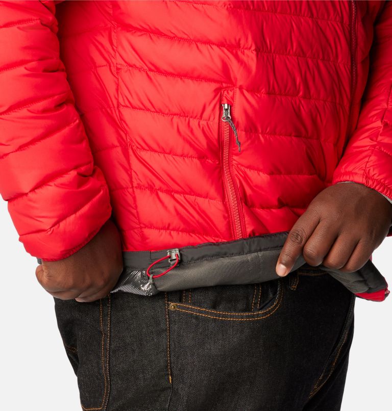 Thumbnail: Men's Slope Edge Hooded Insulated Jacket - Big, Color: Mountain Red, image 7