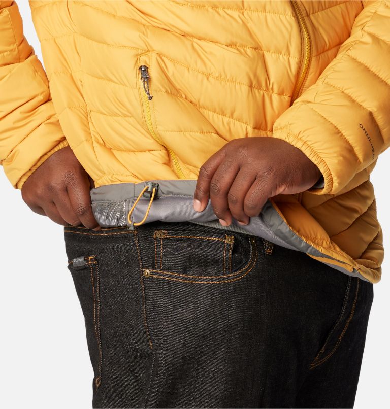 Men's Slope Edge Hooded Insulated Jacket - Big, Color: Raw Honey, image 7