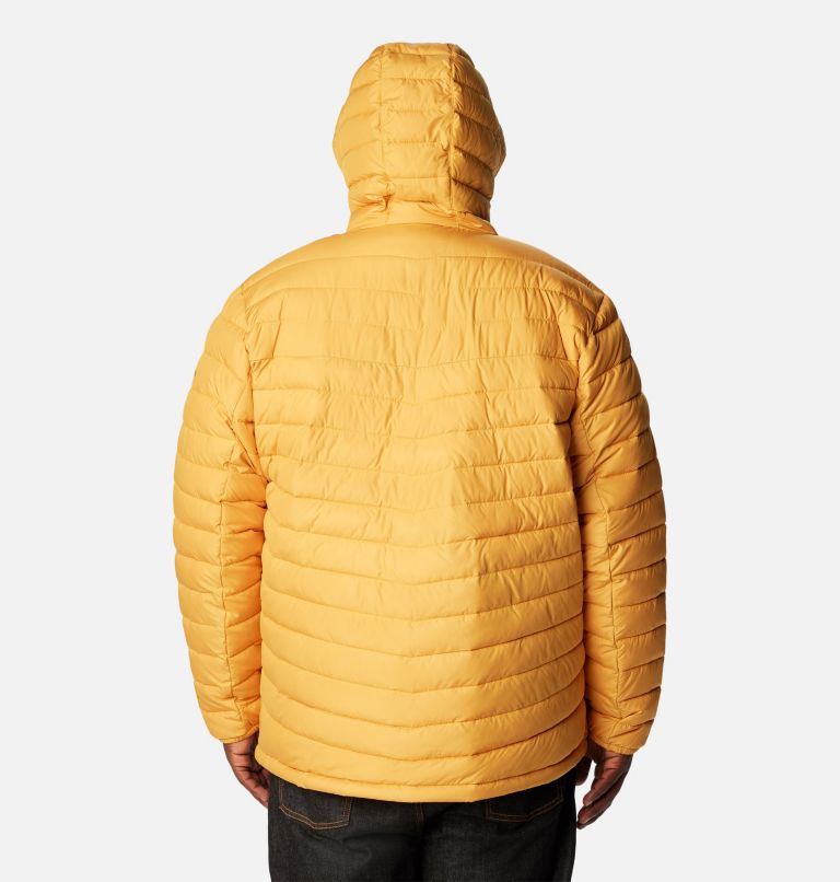 Thumbnail: Men's Slope Edge Hooded Insulated Jacket - Big, Color: Raw Honey, image 2