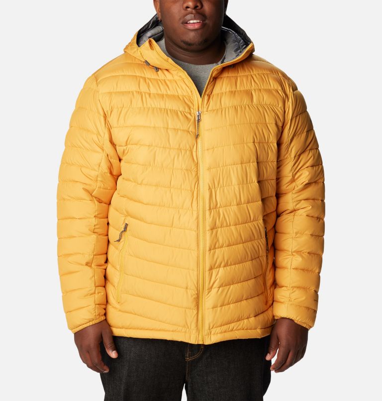 Thumbnail: Men's Slope Edge Hooded Insulated Jacket - Big, Color: Raw Honey, image 1
