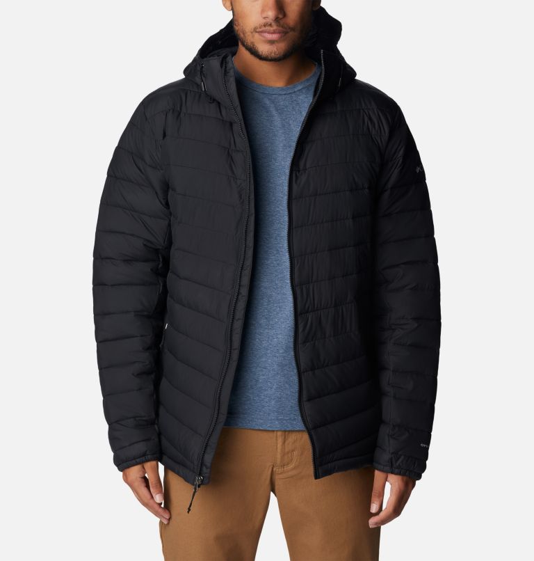 Men's Slope Edge Hooded Insulated Jacket - Tall, Color: Black, image 8