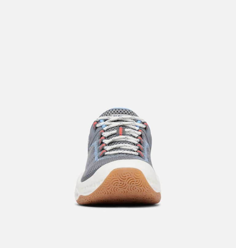 Women's PFG Pro Sport Shoe, Color: Grey Ash, Sunset Red, image 8