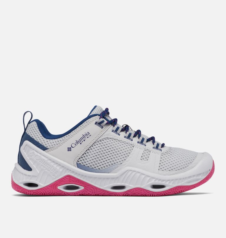 Women's PFG Pro Sport Shoe, Color: Grey Ice, Ultra Pink, image 1