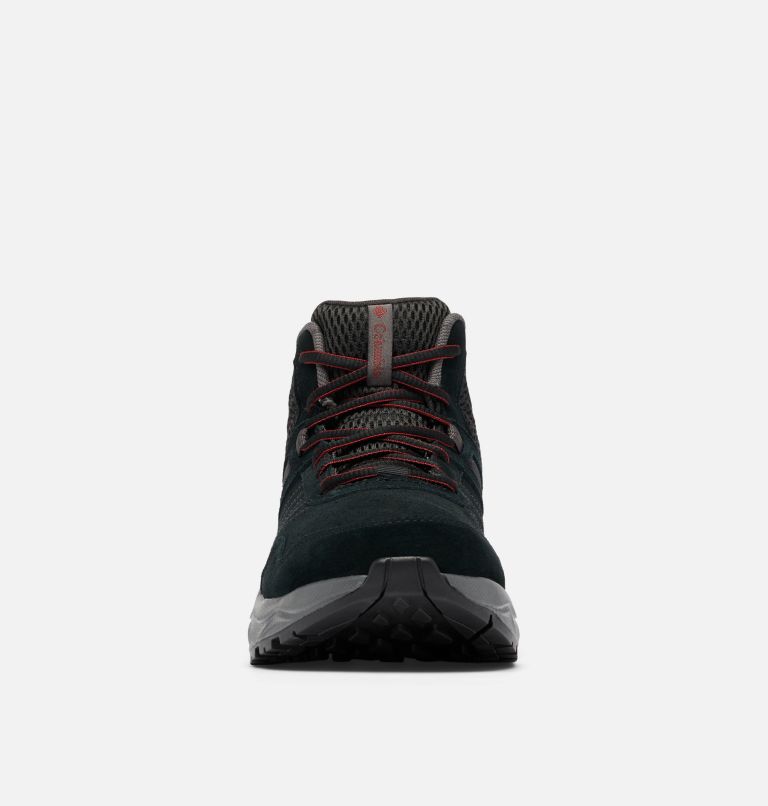 Men's Plateau Venture Mid Shoe, Color: Black, Red Element, image 7