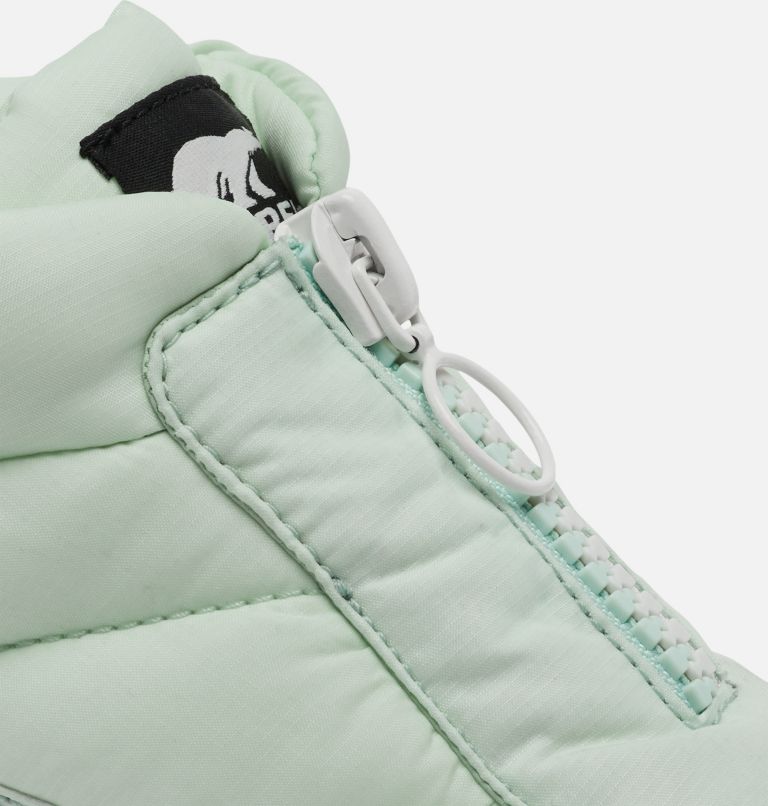 Women's Out N About III Puffy Zip Boot, Color: Sea Sprite, Chalk, image 7