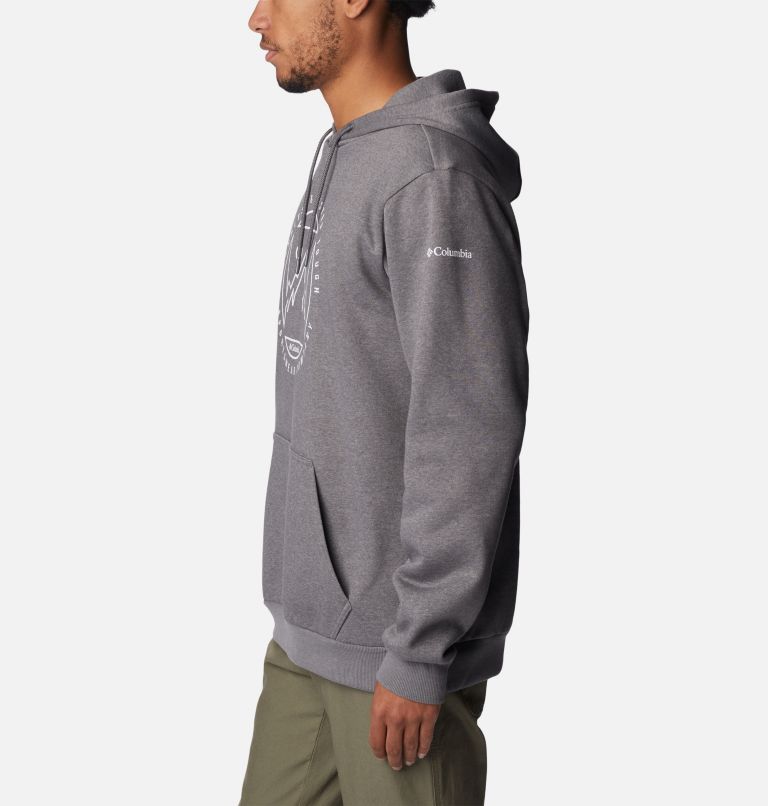 Thumbnail: Men's CSC Graphic Hoodie, Color: City Grey Heather, Boundless Graphic, image 3