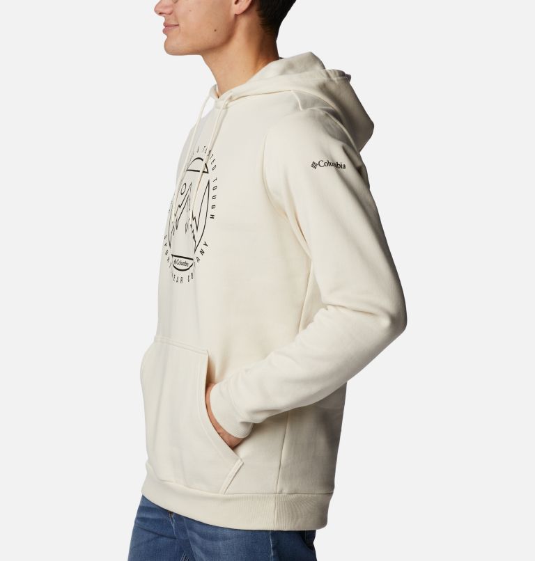 Men's CSC Graphic Hoodie, Color: Chalk, Boundless Graphic, image 3