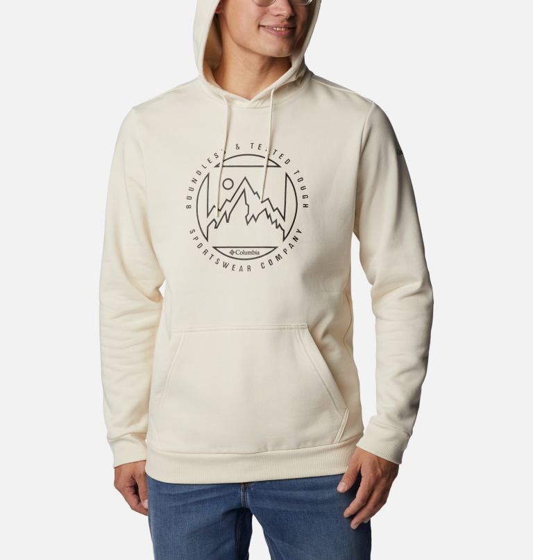 Men's CSC Graphic Hoodie, Color: Chalk, Boundless Graphic, image 5