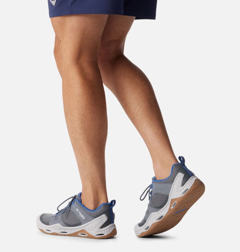 Men's PFG Pro Sport Shoe, Color: Grey Ash, Vivid Blue, image 10