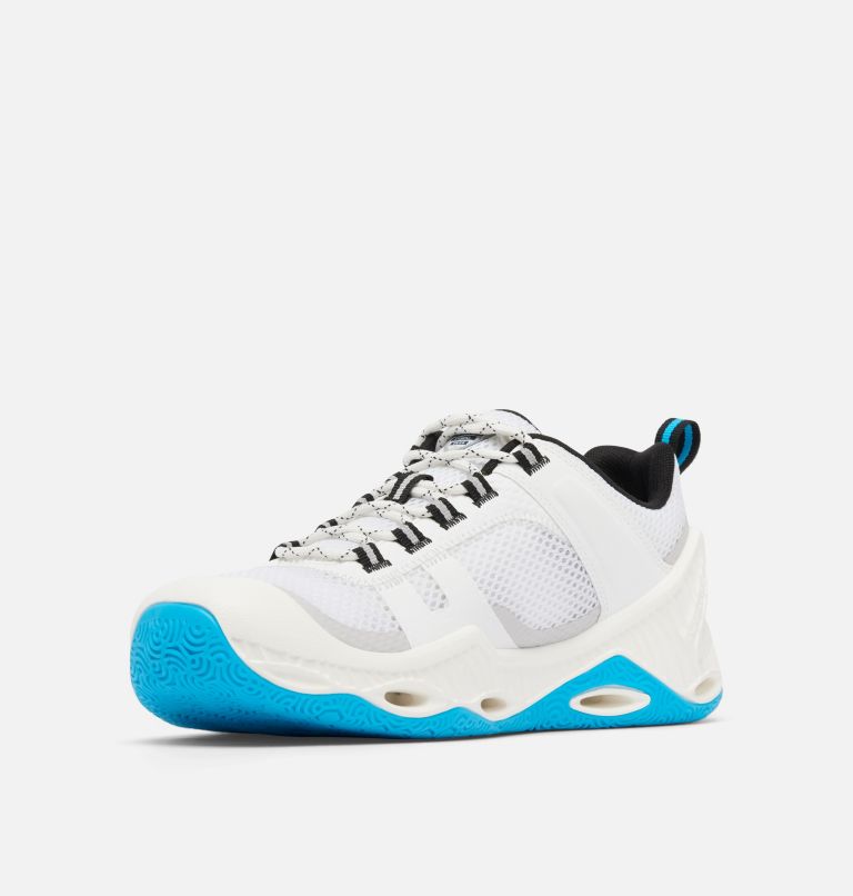 Men's PFG Pro Sport Shoe, Color: White, Ocean Blue, image 6