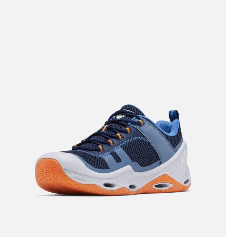 Men's PFG Pro Sport Shoe, Color: Collegiate Navy, Orange Blast, image 6