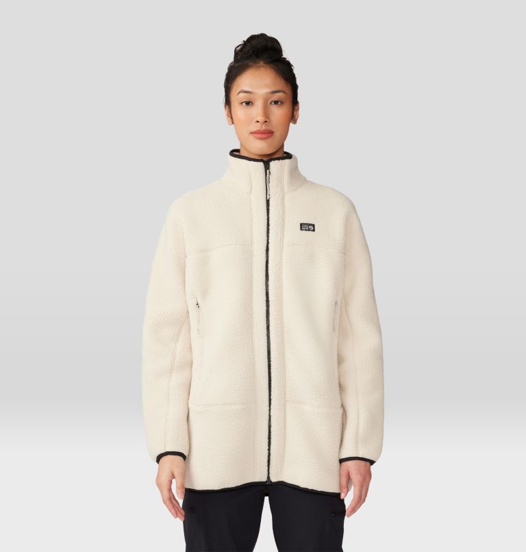 Women's HiCamp Fleece Long Full Zip, Color: Wild Oyster, image 1