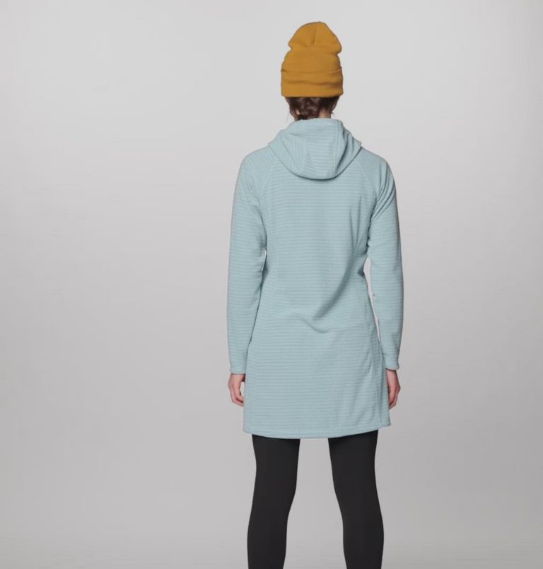 Women's Summit Grid Dress, Color: Ice Shadow